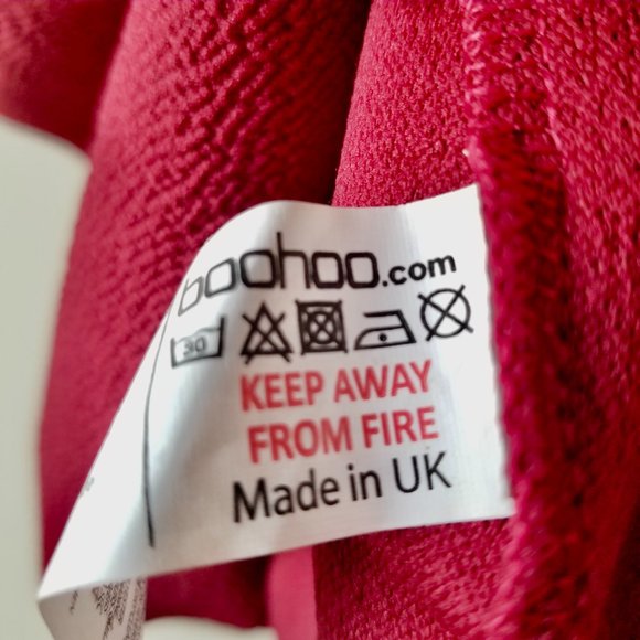 Boohoo Bodycon Red Dress - Picture 6 of 7